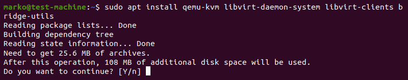 Installing KVM on Ubuntu